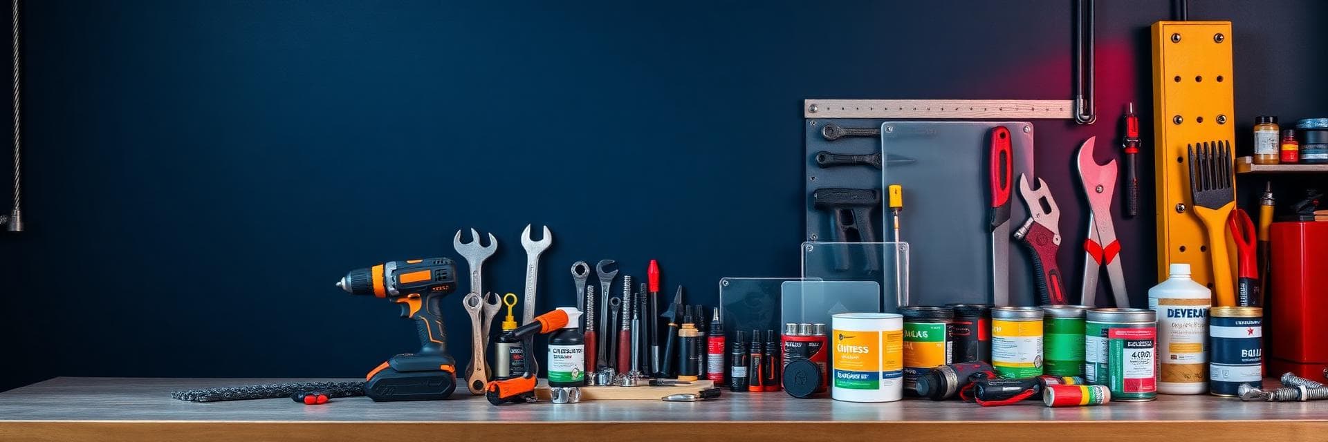 Hardware tools and supplies