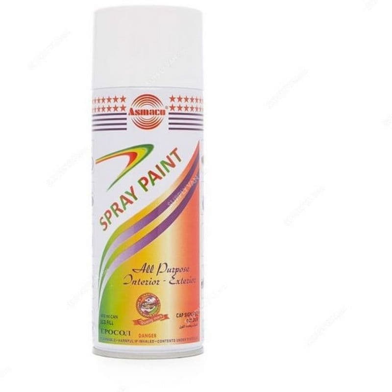 Asmaco White Spray Paint 400ml