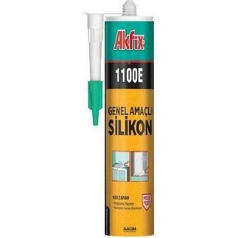 Akfix Universal Black Silicone 1100E 280gm